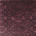 Square Contemporary Purple Lily Purple Modern Rug, con1280