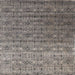 Sideview of Machine Washable Contemporary Gray Rug, wshcon1283