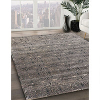 Contemporary Gray Modern Rug, con1283