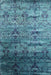 Contemporary Blue Modern Rug, con1287