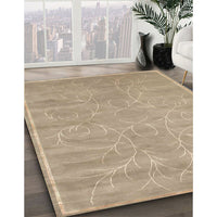 Contemporary Brown Modern Rug, con1288