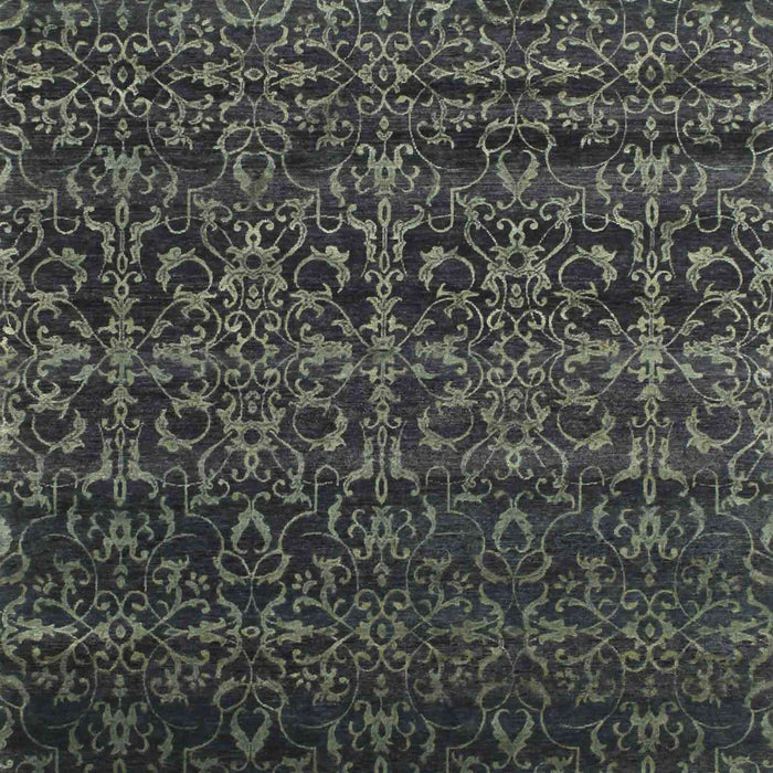 Machine Washable Contemporary Charcoal Black Rug, wshcon1291