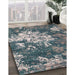 Machine Washable Contemporary Dark Gray Rug in a Family Room, wshcon1293