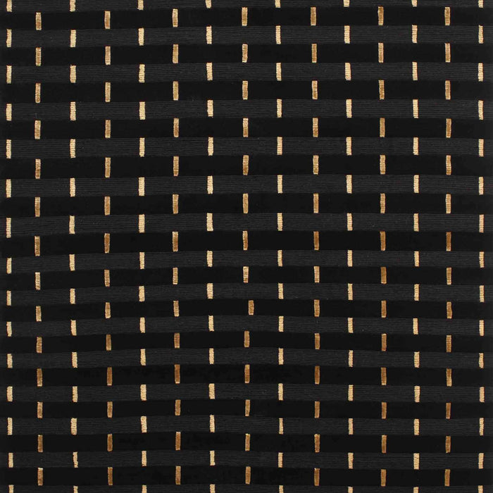 Machine Washable Contemporary Black Rug, wshcon1295