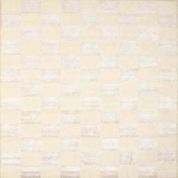 Square Contemporary Gold Solid Rug, con1297
