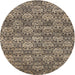 Sideview of Contemporary Light French Beige Brown Modern Rug, con1299