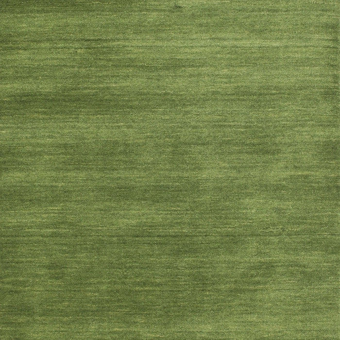Machine Washable Contemporary Green Rug, wshcon129