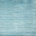 Sideview of Machine Washable Contemporary Macaw Blue Green Rug, wshcon1300