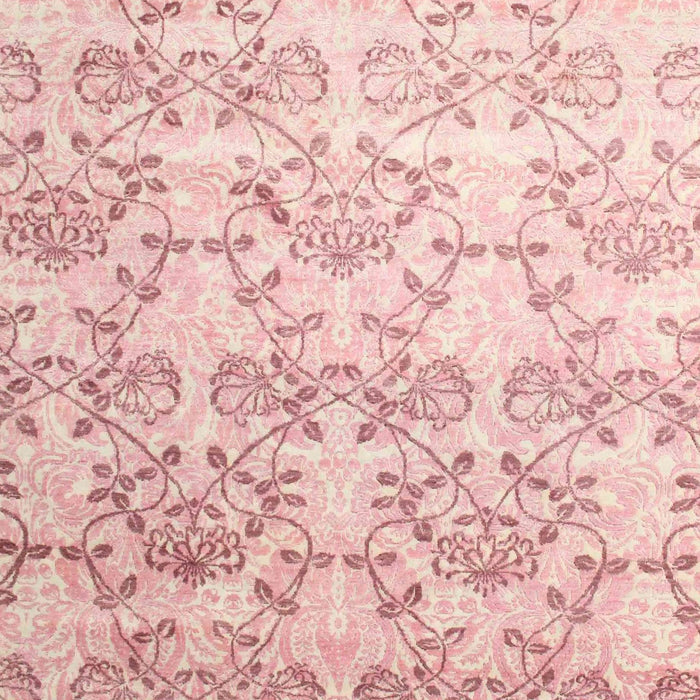 Machine Washable Contemporary Deep Peach Orange Rug, wshcon1307