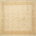 Machine Washable Contemporary Brown Gold Rug, wshcon1308