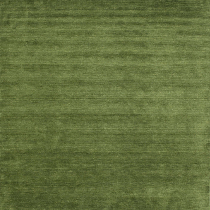 Machine Washable Contemporary Seaweed Green Rug, wshcon1309