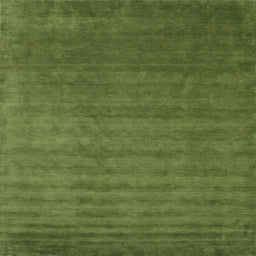 Square Contemporary Seaweed Green Modern Rug, con1309