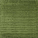 Square Contemporary Seaweed Green Modern Rug, con1309