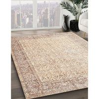 Contemporary Navajo White Gold Modern Rug, con1311