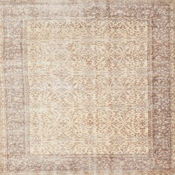 Sideview of Machine Washable Contemporary Navajo White Rug, wshcon1311