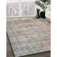 Contemporary Rose Purple Modern Rug, con1313