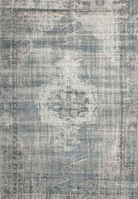 Machine Washable Contemporary Pale Silver Gray Rug, wshcon1314