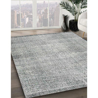 Contemporary Gray Modern Rug, con1317