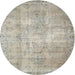 Sideview of Contemporary Brown Modern Rug, con1319