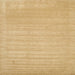 Sideview of Machine Washable Contemporary Yellow Rug, wshcon131