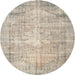 Sideview of Contemporary Desert Sand Beige Modern Rug, con1320