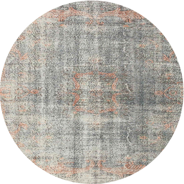 Sideview of Contemporary Khaki Green Modern Rug, con1324