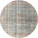 Sideview of Contemporary Khaki Green Modern Rug, con1324