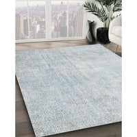 Contemporary Dark Gray Modern Rug, con1328