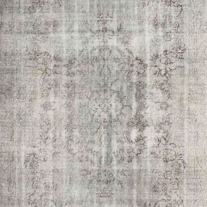 Machine Washable Contemporary Pale Silver Gray Rug, wshcon1330