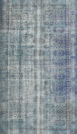 Machine Washable Contemporary Blue Gray Rug, wshcon1332