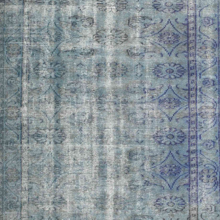 Machine Washable Contemporary Blue Gray Rug, wshcon1332