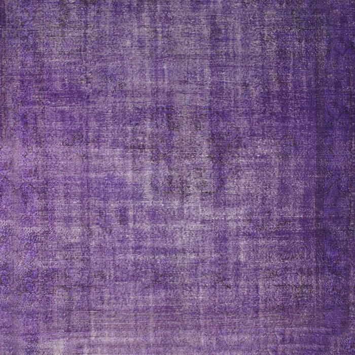 Square Contemporary Bright Purple Persian Rug, con1334