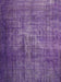 Machine Washable Contemporary Bright Grape Purple Rug, wshcon1334