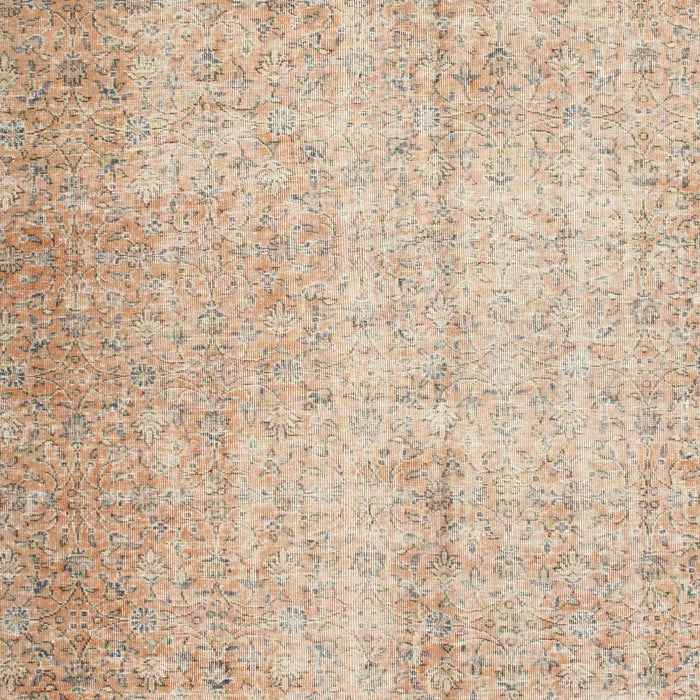 Machine Washable Contemporary Deep Peach Orange Rug, wshcon1337