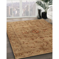 Contemporary Red Modern Rug, con1346