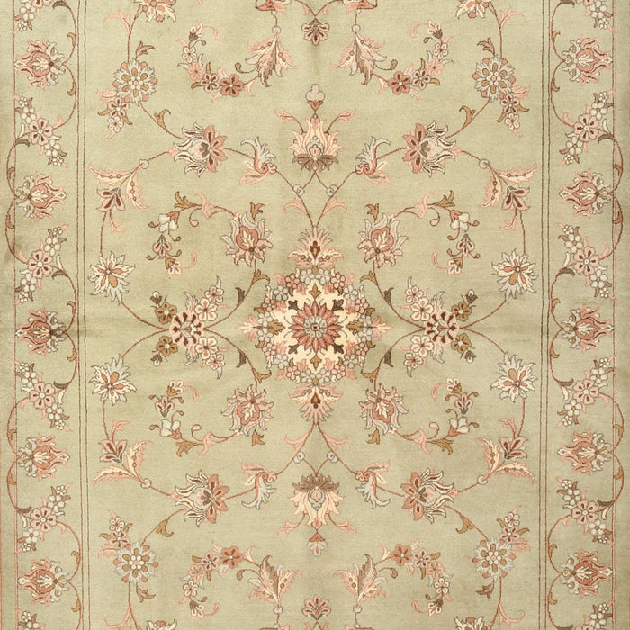 Contemporary Brown Gold Modern Rug, con1347