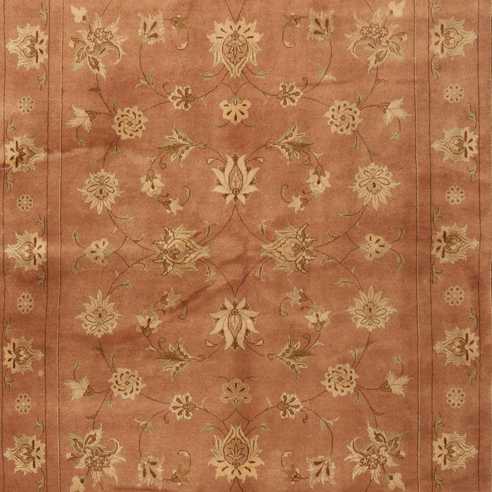 Contemporary Orange Red Modern Rug, con1348