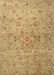 Machine Washable Contemporary Orange Rug, wshcon1350