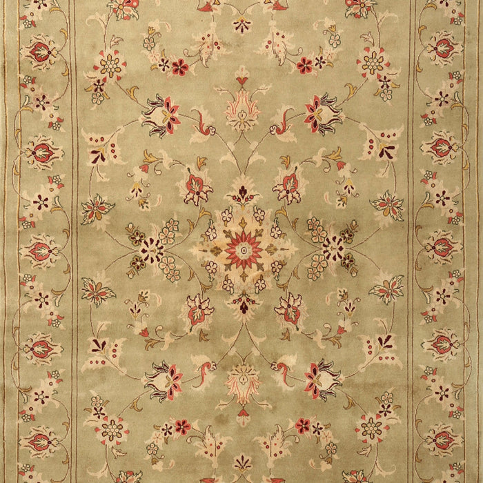 Machine Washable Contemporary Orange Rug, wshcon1350