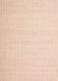 Contemporary Light Salmon Rose Pink Modern Rug, con1358