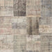 Sideview of Machine Washable Contemporary Khaki Green Rug, wshcon1360
