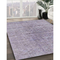 Contemporary French Lilac Purple Modern Rug, con1363