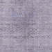 Sideview of Machine Washable Contemporary French Lilac Purple Rug, wshcon1363