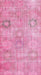 Contemporary Neon Hot Pink Persian Rug, con1364