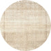 Sideview of Contemporary Navajo White Gold Modern Rug, con1367