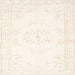 Sideview of Machine Washable Contemporary Blonde Beige Rug, wshcon1368