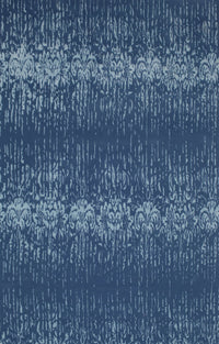 Machine Washable Contemporary Blue Rug, wshcon136