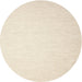 Sideview of Contemporary Beige Solid Rug, con1370