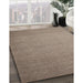 Machine Washable Contemporary Brown Rug in a Family Room, wshcon1371