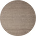 Square Machine Washable Contemporary Brown Rug, wshcon1371